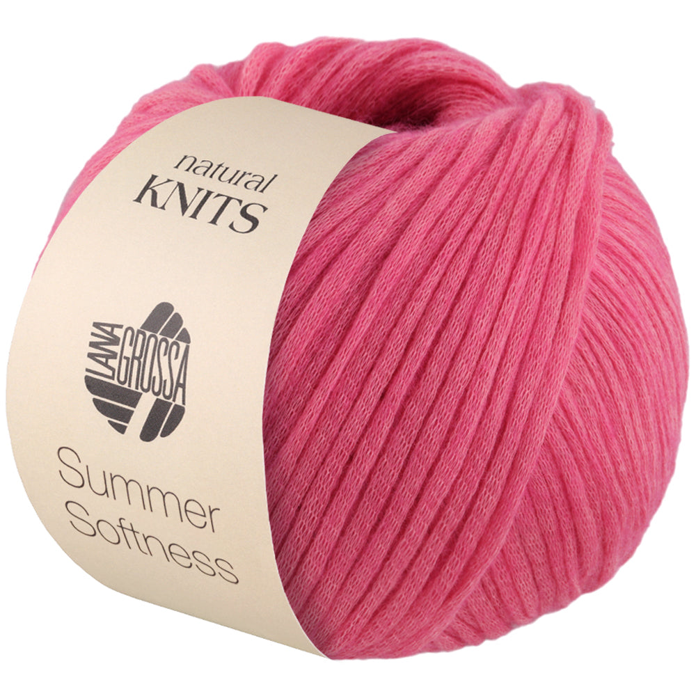 Lana Grossa Summer Softness Farbnr. 8, pink 50g