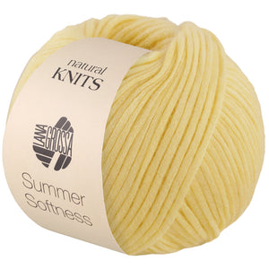 Lana Grossa Summer Softness Farbnr. 11 gelb, 50g