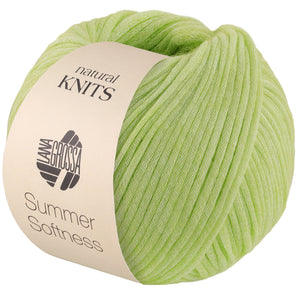 Lana Grossa Summer Softness Farbnr. 13 frühlingsgrün 50g