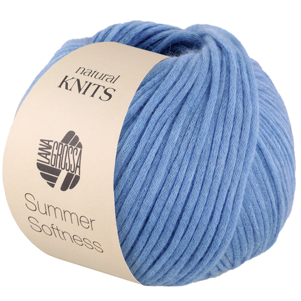 Lana Grossa Summer Softness Farbnr. 16 jeansblau, 50g