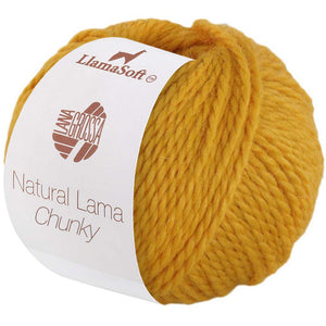 Lana Grossa NATURAL LAMA CHUNKY gelb 001