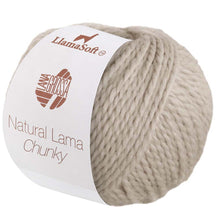 Lade das Bild in den Galerie-Viewer, Lana Grossa Natural Lama Chunky Graubeige 012
