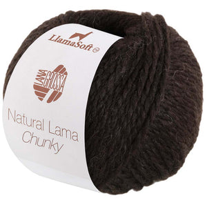 Lana Grossa NATURAL LAMA CHUNKY Mokka 016