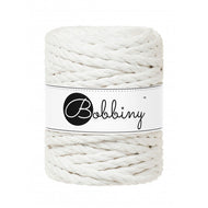 Bobbiny Makramee-Kordel, dreifach gedreht, 9 mm, OFF WHITE 3PLY MAKRAMEE-SCHNUR