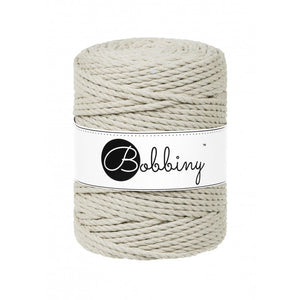 Bobbiny Makramee-Kordel, dreifach gedreht, 5 mm, Pale Olive