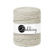 Bobbiny Makramee-Kordel, dreifach gedreht, 5 mm, Pale Olive