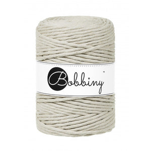 Bobbiny Makramee-Kordel, einfach gedreht, 5 mm, Pale Olive