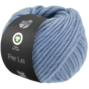 Lana Grossa Per Lei GOTS Bio  Farb-Nr.44, himmelblau