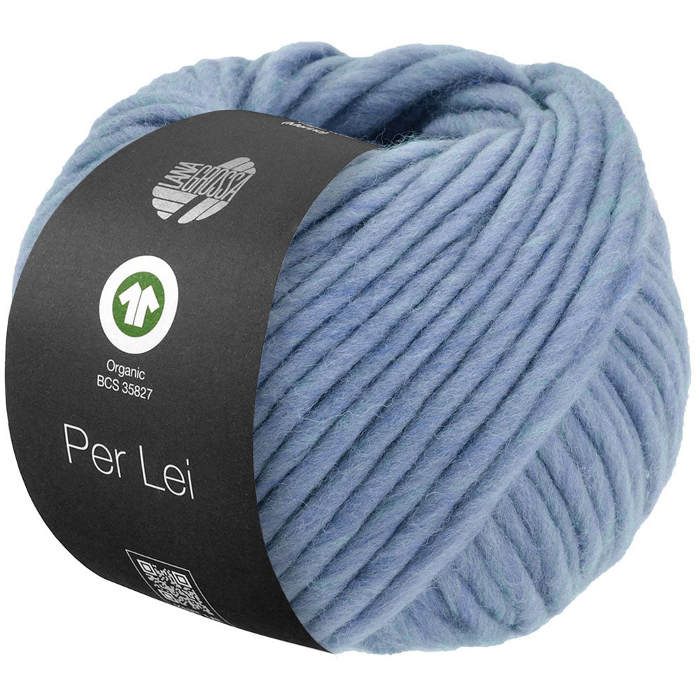 Lana Grossa Per Lei GOTS Bio  Farb-Nr.44, himmelblau