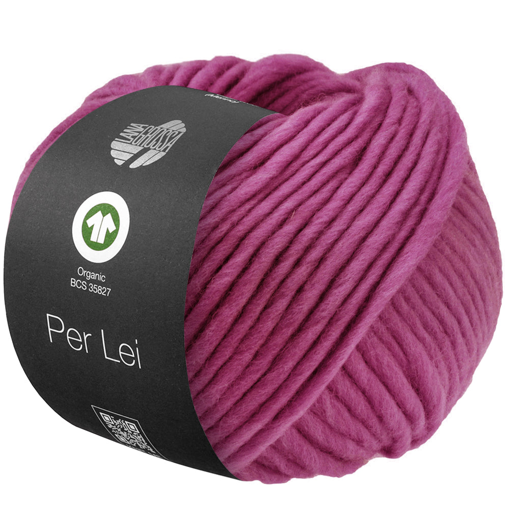 Lana Grossa Per Lei GOTS Bio Farb. 55, fuchsia