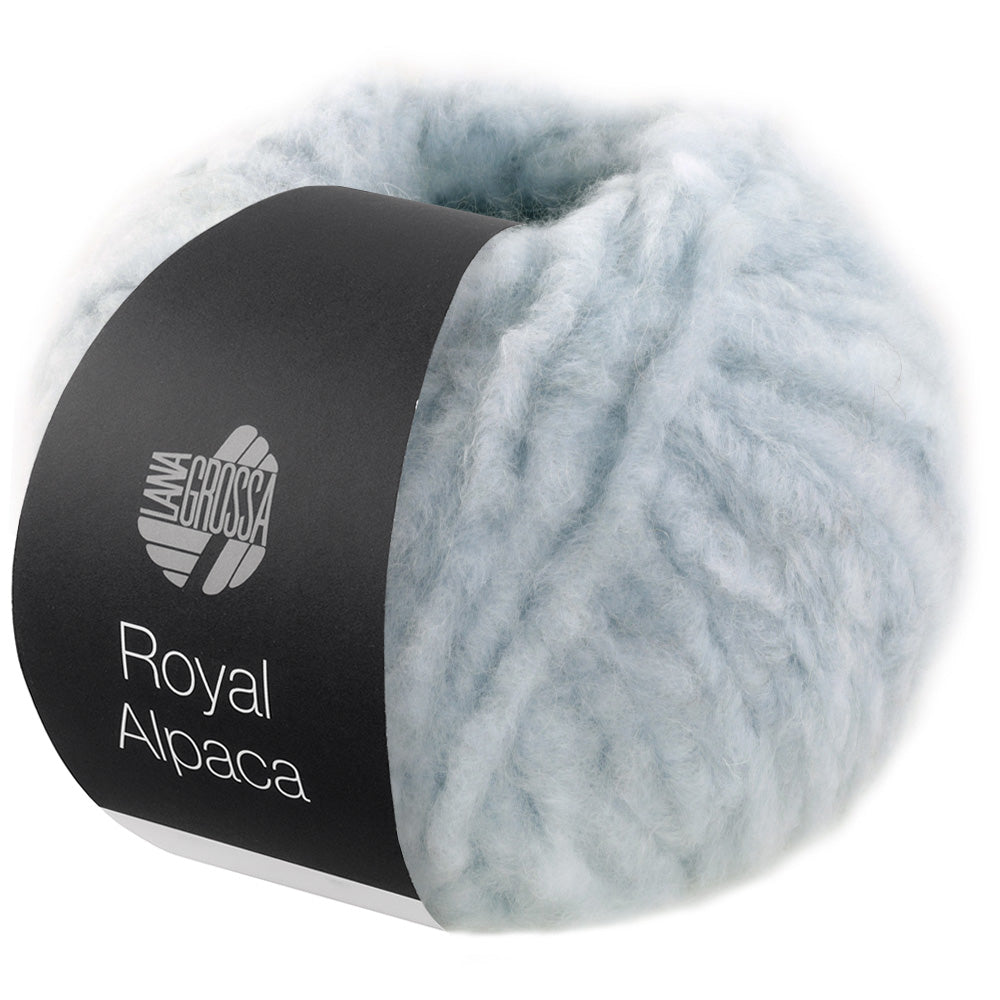 Lana Grossa Royal Alpaca 50g Farb-Nr. 9, Eisblau