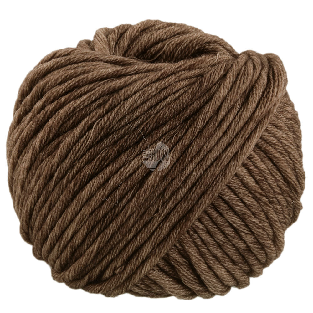 Lana Grossa VINTAGE SUPERCHUNCKY 100g Farb-Nr. 510, Dunkelbraun