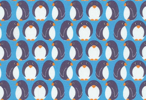 Baumwollstoff Westfalen Junge Linie Pinguine