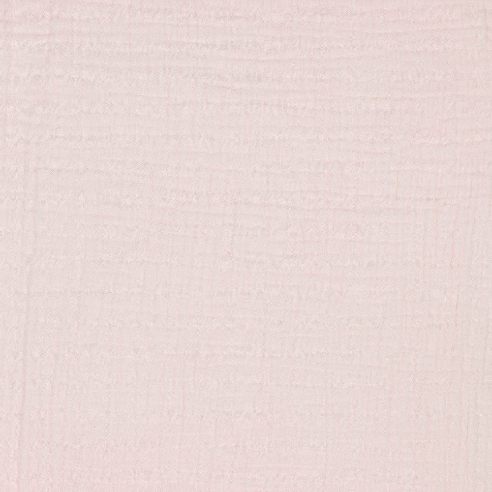 Bio-Musselin Triple Gauze Uni rosa hellrosa