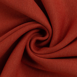 Bündchen Feinstrick Uni rot orangerot
