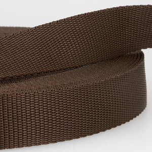 Gurtband 5cm braun