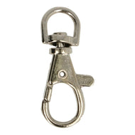 Karabiner 10mm altsilber