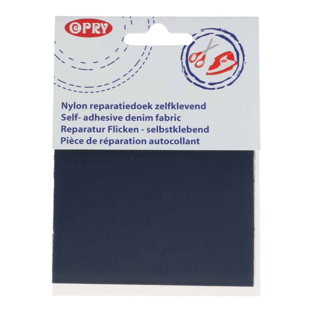 Klebeflicken Nylon 10x20cm blau