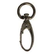Karabiner 10mm altsilber