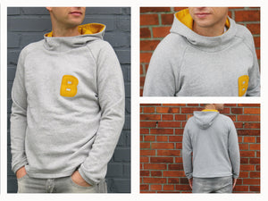 Schnittreif - HerrTONI - Kapuzensweater für Herren