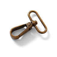 Karabiner 40mm altkupfer
