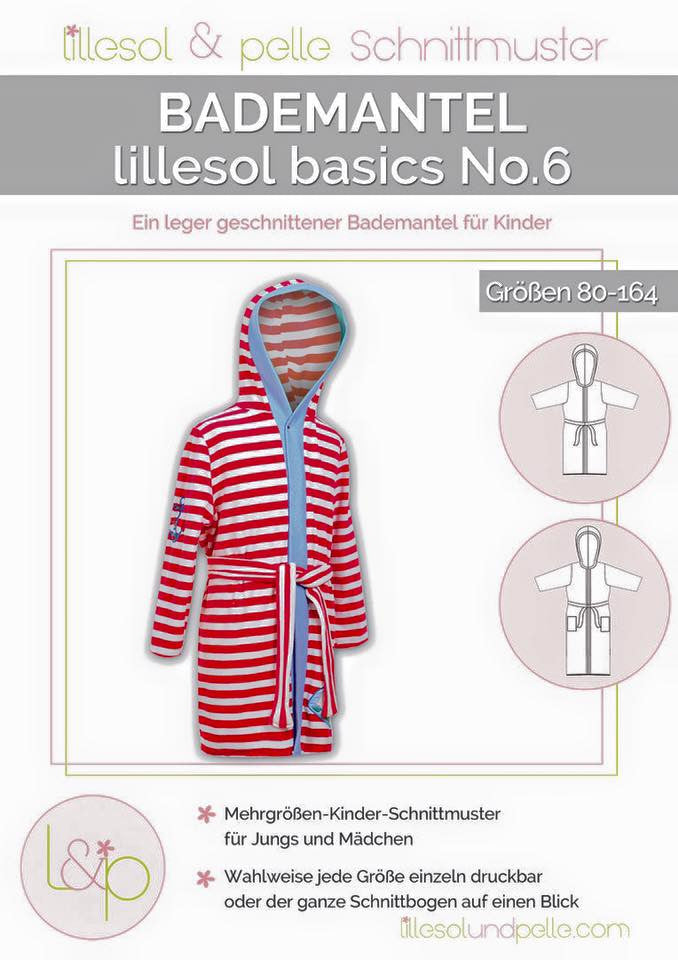 Lillesol - Bademantel basics No.6