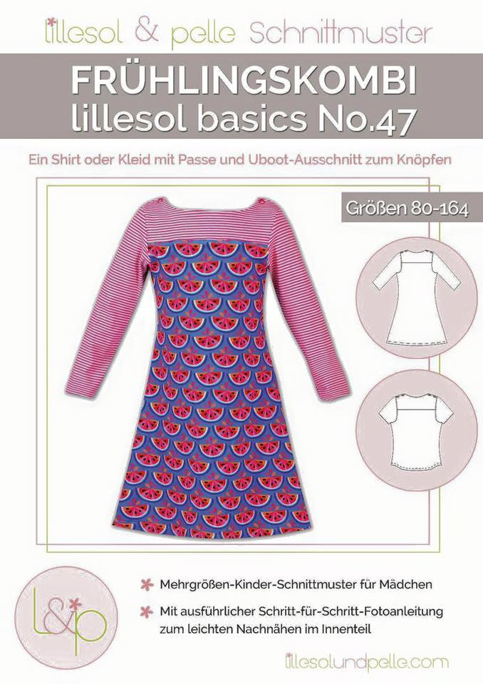 Lillesol - Frühlingskombi Kleid und Shirt  basics No.47