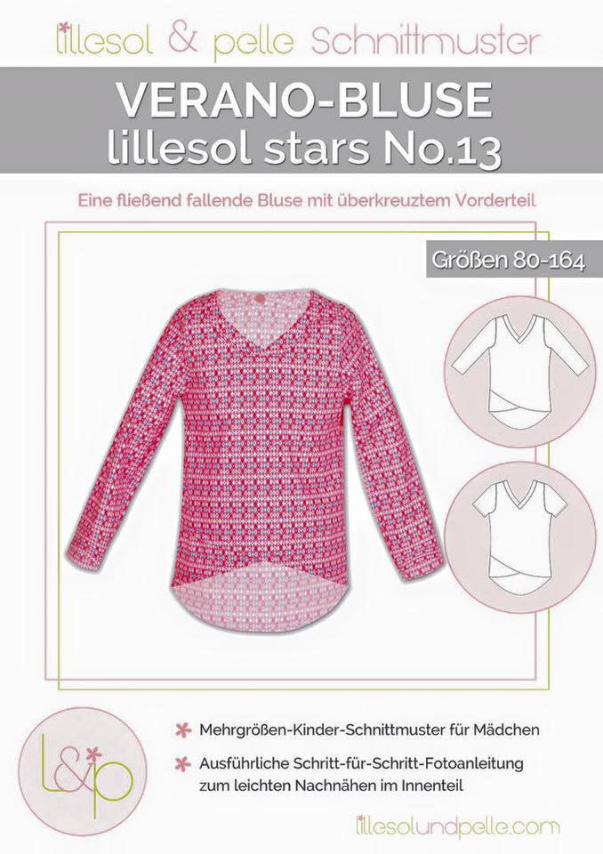 Lillesol - Verano-Bluse stars No. 13