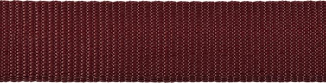 Gurtband 4cm braun burgund