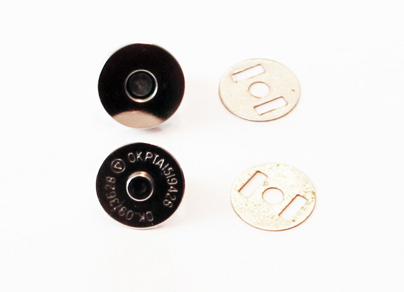 Magnet-Verschluss 14mm silber