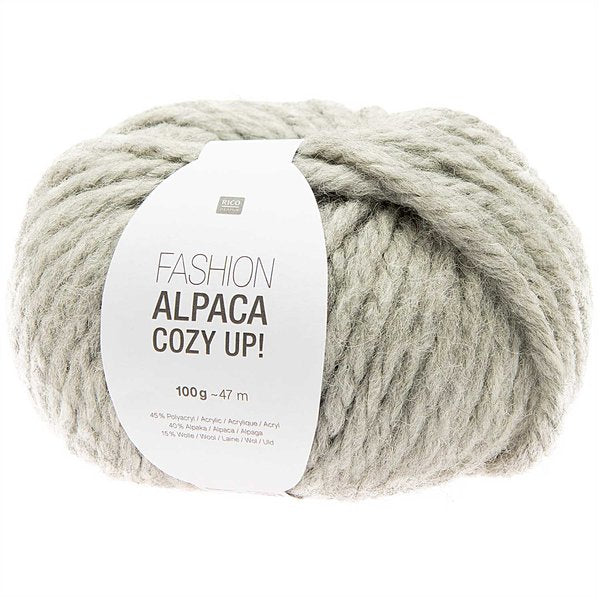 Rico Design Alpaca Cozy up! 100g grau (005)