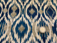 Homedeco Feste Baumwolle mallorquinischer Stil Ilengües blau