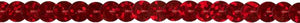 Paillettenborte einreihig 6mm rot