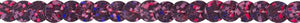 Paillettenborte einreihig 6mm pink