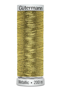 Gütermann Maschinenstickgarn Metallic 200m gold Nr. 7004