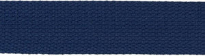 Gurtband Uni 30mm blau