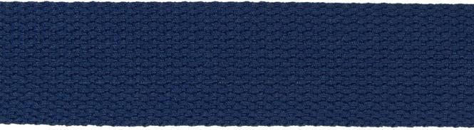 Gurtband Uni 30mm blau