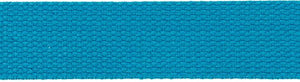 Gurtband Uni 30mm türkis