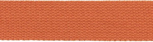 Gurtband Uni 30mm terracotta