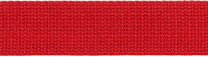 Gurtband Uni 30mm rot