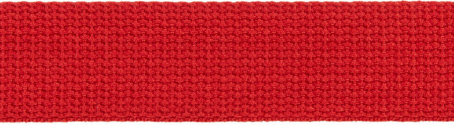 Gurtband Uni 30mm rot