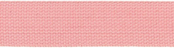 Gurtband Uni 30mm rosa