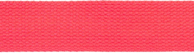 Gurtband Uni 30mm neonpink
