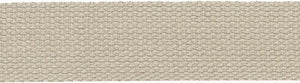 Gurtband Uni 30mm graubraun