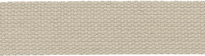 Gurtband Uni 30mm graubraun