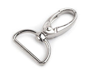 Karabiner 25mm silber