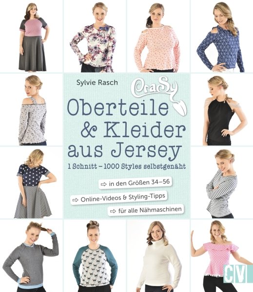 Oberteile & Kleider aus Jersey nähen