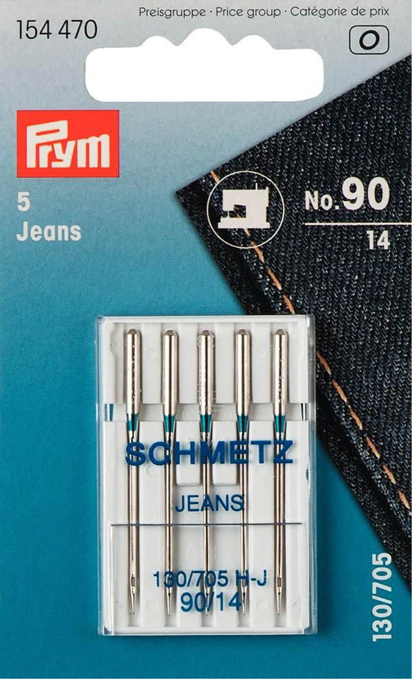 Prym Nähmaschinennadeln 130/705 Jeans No.90