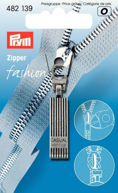 Prym Zipper Fashion Casual altsilber