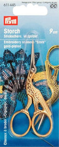 Prym Stickschere Storch gold